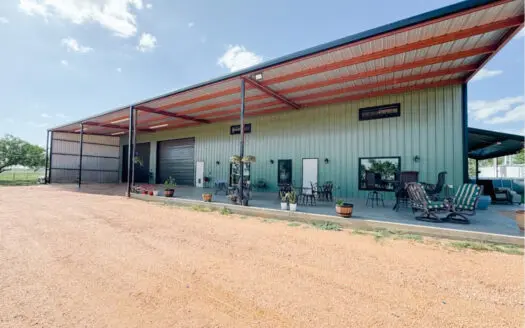 Luxury Texas Barndominium at 1250 CR 419, Rochelle, TX