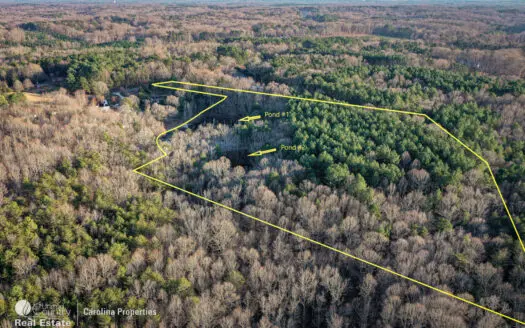 12.5 Acres with Two Ponds in Rowan County NC