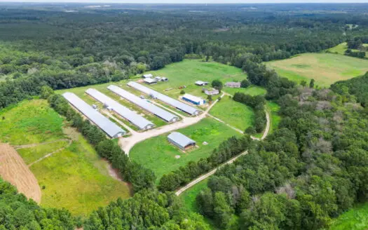 Chicken Farm 66.35 Acres 4 House fARM