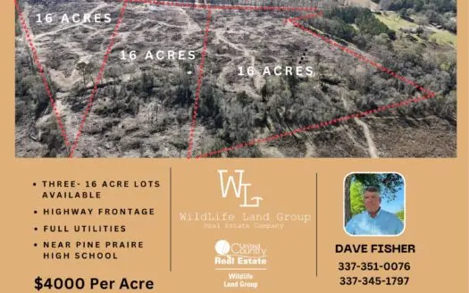 Property Update – Now Offered in Multiple Tracts  – Oakdale La