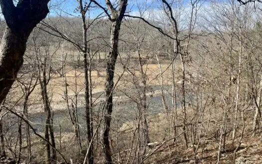 Creekfront Land for Sale in Highland, AR