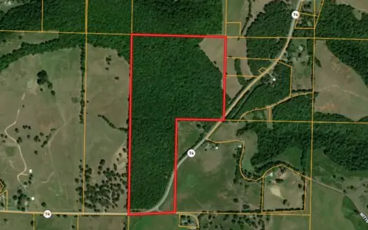 Unrestricted Land in Searcy County Arkansas with Highway Frontage