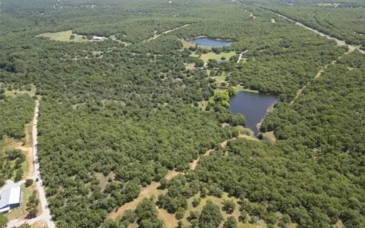 74-Acre Ranch w/ Lakes & Luxury Home in Bowie TX