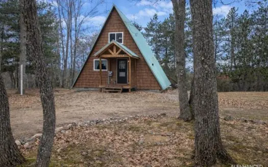 Northern Michigan A-Frame Cabin – 2 Lots in Canada Creek Ranch