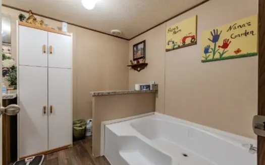 Well-maintained 2023 mobile home in the country on 3 acres