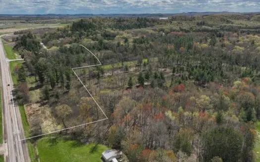 7.58-Acre Wooded Build Site for Sale Near Tomah, Wisconsin