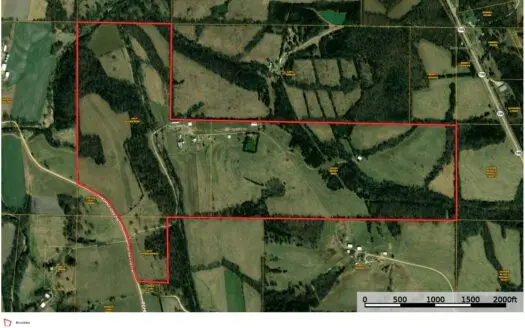 Historic Farmstead on  228 Scenic Acres in Missouri Wine Country