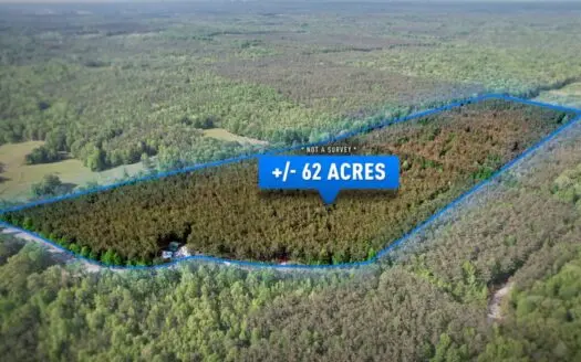 Private +/- 62.2 Acres with Shop, Utilities & Prime Hunting