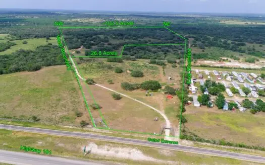 130± Acres with Ranch Home Near Beeville, TX