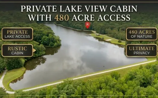 Cabin-Style Home for Sale in Gated Community of Pinson, TN