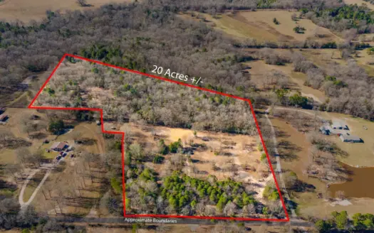 20+ Acres NE Texas Franklin County Scroggins + Water & Electric