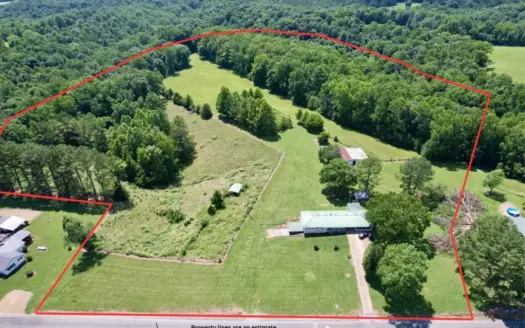 21.8± Acre Mini Farm with Home, Pond & Pole Barn