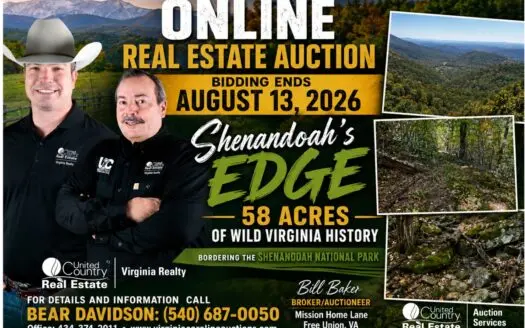 Shenandoah’s Edge: 58 Acres of Wild Virginia History