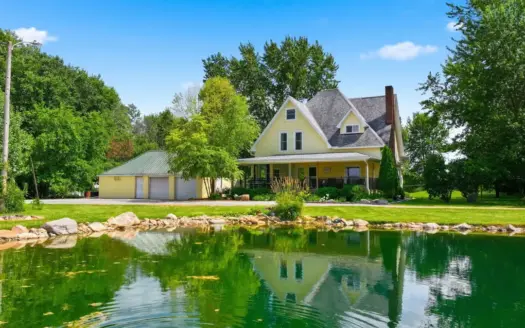 5+ Acres NE Indiana Country Home For Sale in Steuben County, IN