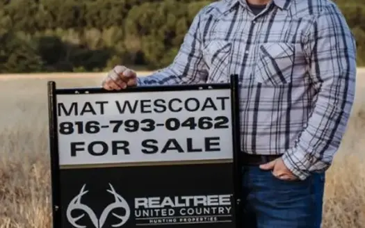 agent profile picture for Mathew Wescoat on hunting properties website