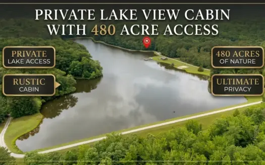 Cabin-Style Home for Sale in Gated Community of Pinson, TN