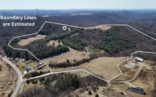 Charming Cape Cod Home on 69.01± Acres For Sale in Floyd County, Virginia
