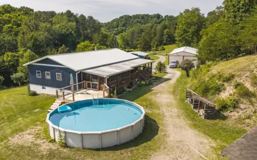 Country Home-Equine-Hunting-Workshop-Acreage for Sale East TN