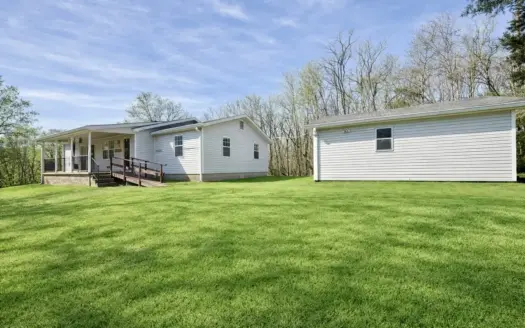 Private 22.79 Acres Newly Refreshed Home Near TN River