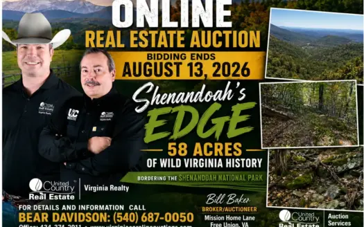 Shenandoah’s Edge: 58 Acres of Wild Virginia History