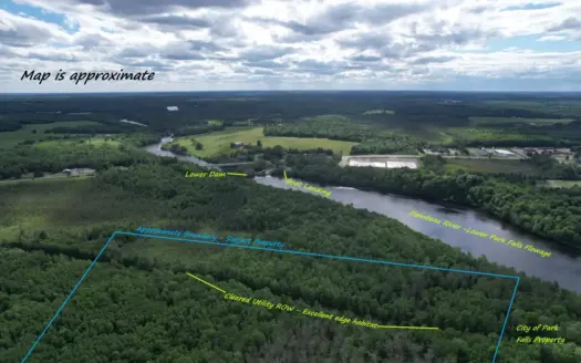 58 ± Acres Near Park Falls With Whitetail Hunting