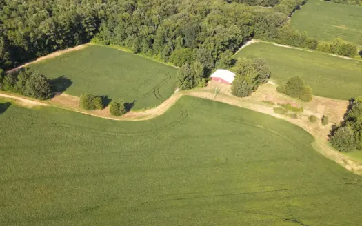 Country Estate For Sale In Tn, 56 Ac, Creek, Fields, Barn, Farm
