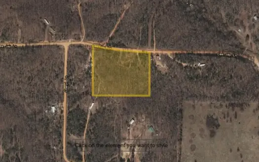 Wooded 8+/- Acre Property For Sale near Sulphur Rock, AR
