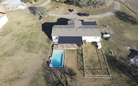 South Texas 5.61 Acres with Luxury Home, Guest House & Pool