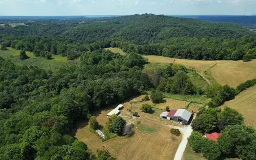 16.57 Acres-Mobile Home-Barn-Cleared & Woodland – Middleburg KY