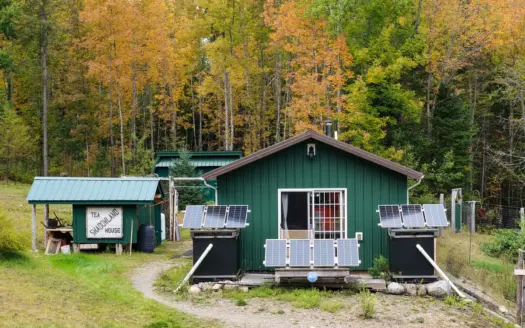 20-Acre Maine Cabin & Homestead Retreat in Springfield