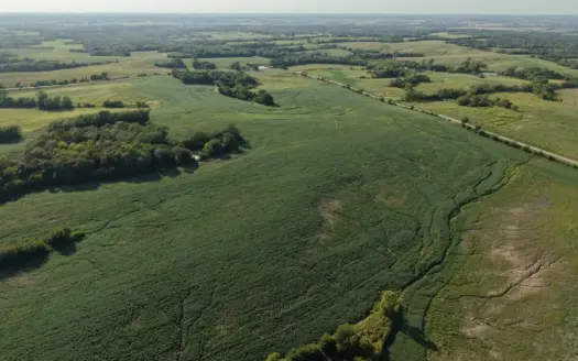 196-Acre Farm with CRP, Row Crop Potential & Hunting – Albany, MO
