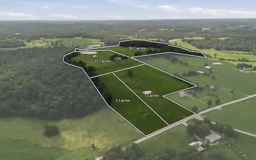 55 Acre Farm & Home Offered in 4 Tracts, Farm Equip-Personal Prop