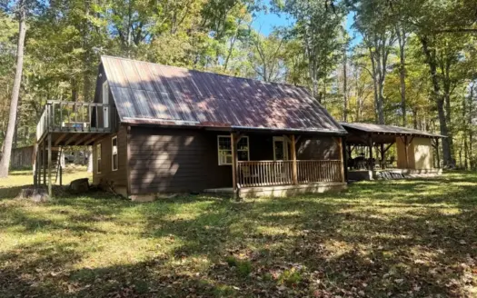 Cabin On 4 Acres With Trout Stocked Wolf Creek Frontage!