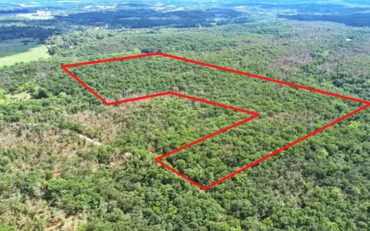 Secluded St. Clair County Missouri Recreational Land for Sale
