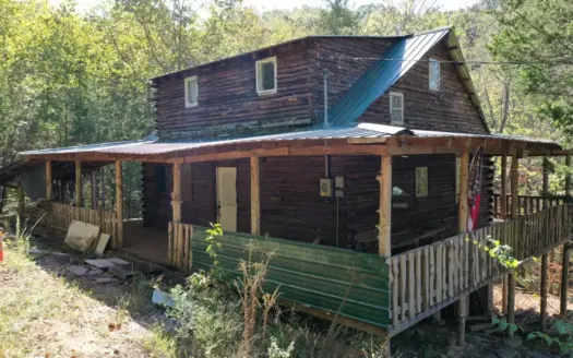 12.54 Acres with 2 Cabins & 30×40 Shop Near Tennessee River