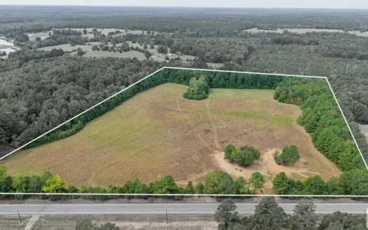 East Texas Land For Sale with Pasture, Timber & Pond