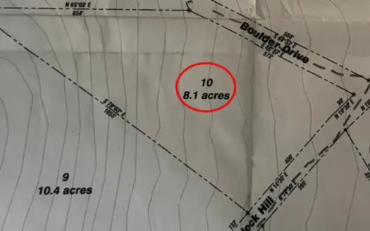 8.1-Acre Wooded Camp or Home Site in Carthage, Maine – $42,900