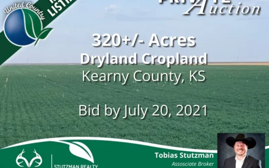 Kearny County Kansas ~ 320 Acre Farm ~ Private Auction