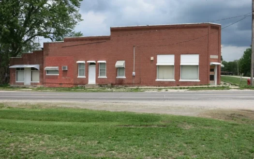 Old Bank Building in Small Town Of Nw Mo
