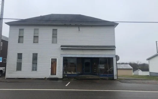 Monroe County, Oh 2 Story Home with Store Front Location