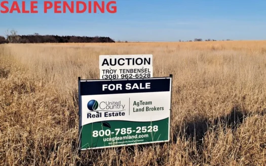 Gosper County Nebraska  Farmland and Hunting Farm  Auction
