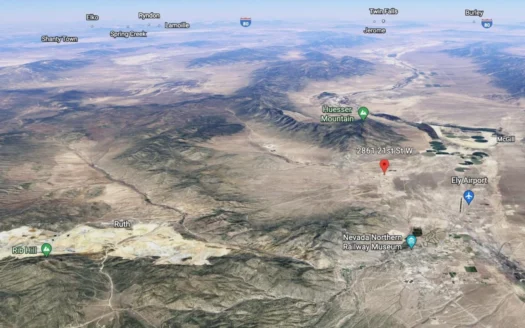 Nevada Residential Buildable Desert Land for Sale in Ely, Nv