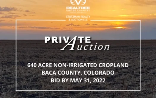 Baca County, Colorado ~ 640 Acres ~ Private Auction