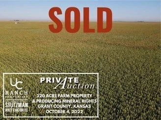 Grant County, Kansas ~ 320 Acre Farm ~ Private Auction