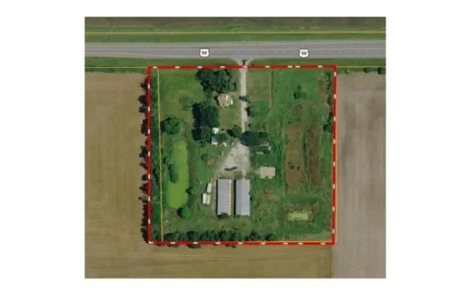 Online Auction, 8 Acres, Storage Units, Metal Shop, Halstead