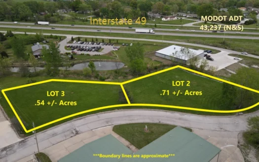 Two Commercial Lots For Sale – Peculiar, MO