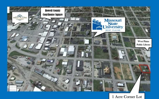 Commercial Land for Sale Near College West Plains Missouri