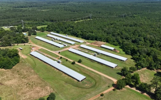 6 House Broiler Poultry Farm Dubach, Louisiana