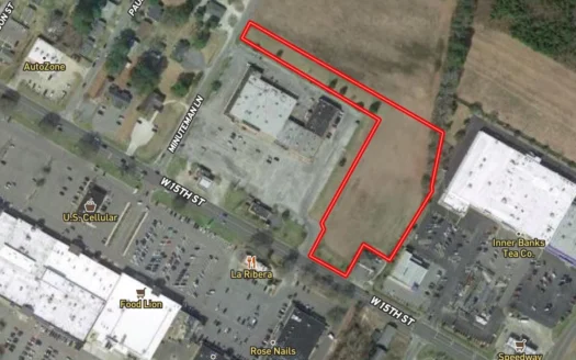 Prime 3.5-Acre Commercial Plot in Washington, NC