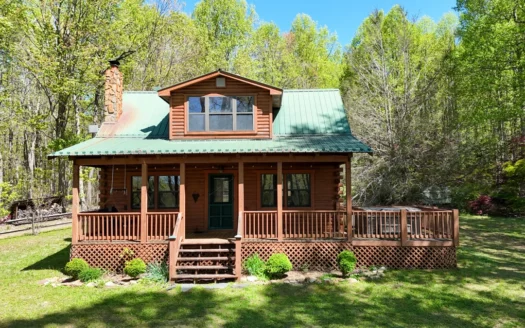Log Cabin With 37.66 Acres Located In Patrick County, Va